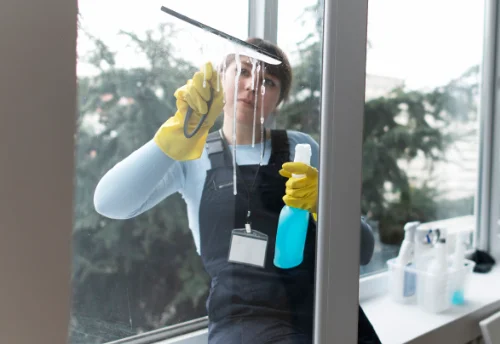 Nettoyage de vitres intérieures et extérieures à Girecourt-sur-Durbion
